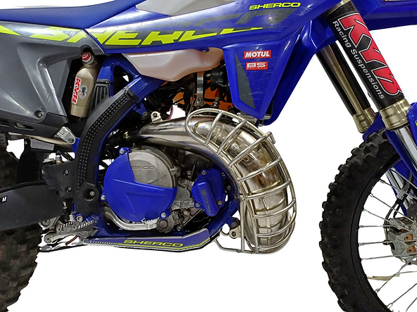 PROTECTOR DE BUFANDA SPES TIPO JAULA CON CUBRECARTER PARA SHERCO 2T 250/300 2025