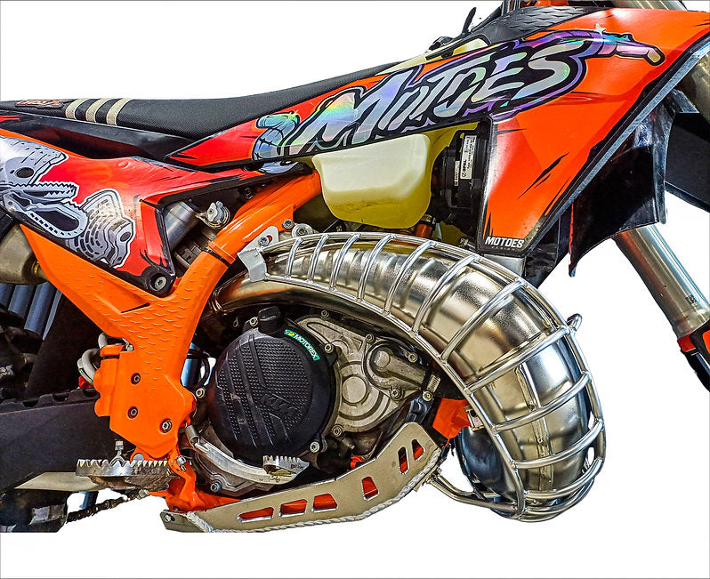 PROTECTOR DE BUFANDA TIPO JAULA PARA KTM-HUSQVARNA-GASGAS 250/300 2T 2023-2025 TBI