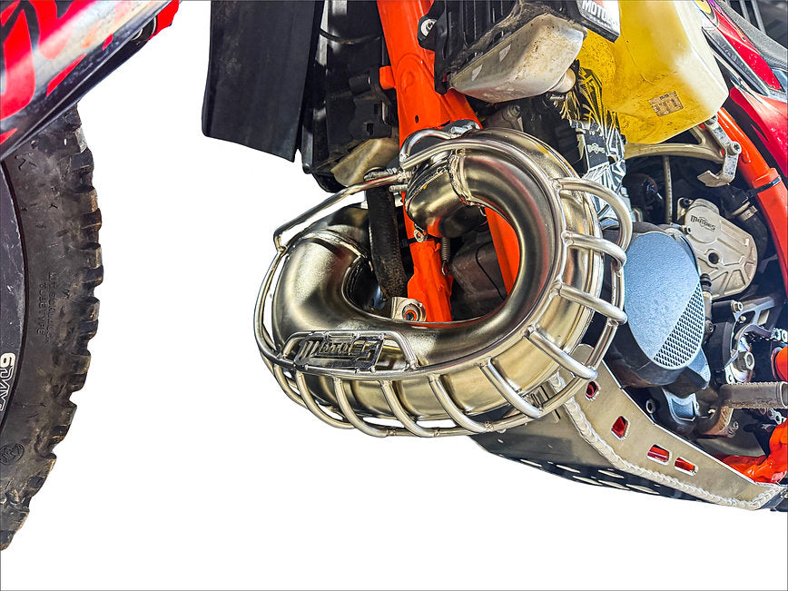 PROTECTOR DE BUFANDA TIPO JAULA PARA KTM-HUSQVARNA-GASGAS 250/300 2T 2023-2025 TBI