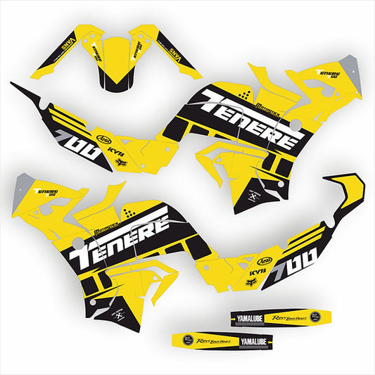 KIT DE ADHESIVOS PARA TENERE 700 WORLD RAID