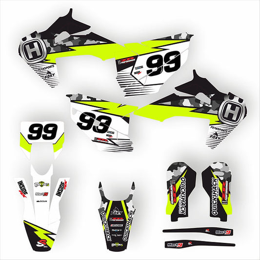 KIT DE ADHESIVOS PARA HUSQVARNA TE - FE 2020 - 2023