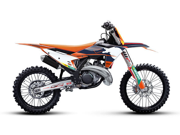 KIT DE ADHESIVOS PARA KTM EXC-XCW/F 2024 / SX-XC 2023-2024