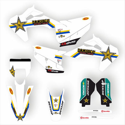 KIT DE ADHESIVOS PARA HUSQVARNA TE - FE 2020 - 2023