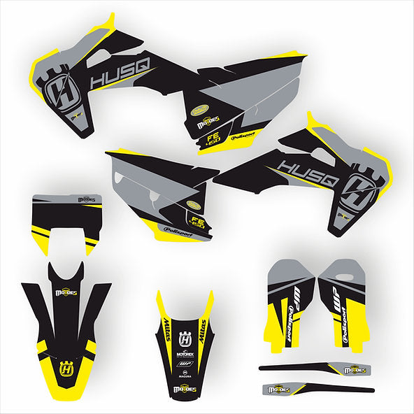 KIT DE ADHESIVOS PARA HUSQVARNA TE - FE 2020 - 2023