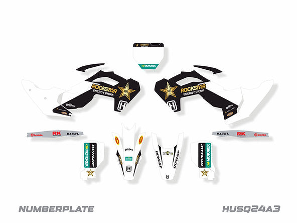 KIT DE ADHESIVOS PARA HUSQVARNA TE - FE 2024