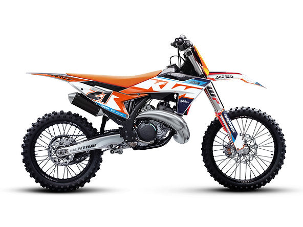 KIT DE ADHESIVOS PARA KTM EXC-XCW/F 2024 / SX-XC 2023-2024