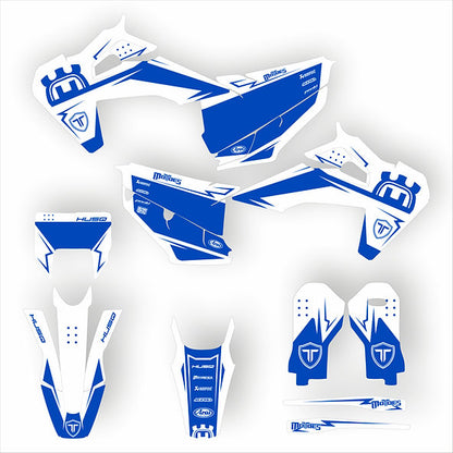 KIT DE ADHESIVOS PARA HUSQVARNA TE - FE 2020 - 2023