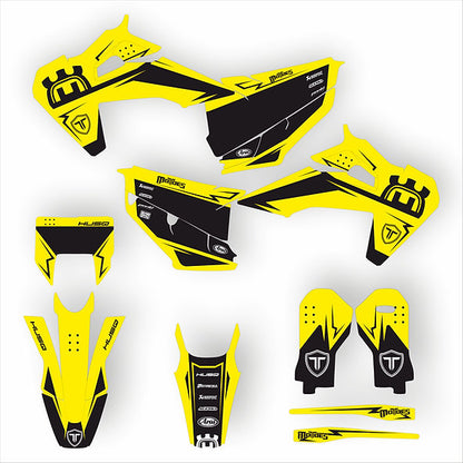 KIT DE ADHESIVOS PARA HUSQVARNA TE - FE 2020 - 2023