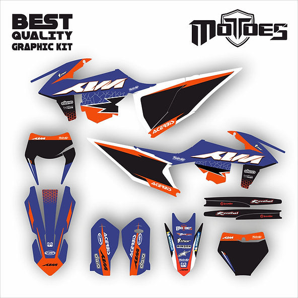 KIT DE ADHESIVOS PARA KTM 2020 - 2023