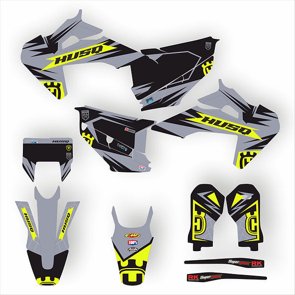 KIT DE ADHESIVOS PARA HUSQVARNA TE - FE 2020 - 2023