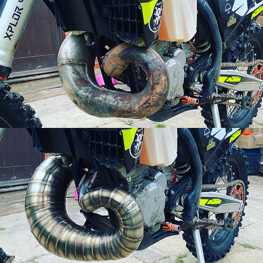 ESCAPE BUFANDA TORQUE PARA KTM - HUSQVARNA 250-300 TE-TX-TPI 2017-2019