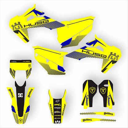 KIT DE ADHESIVOS PARA HUSQVARNA TE - FE 2020 - 2023