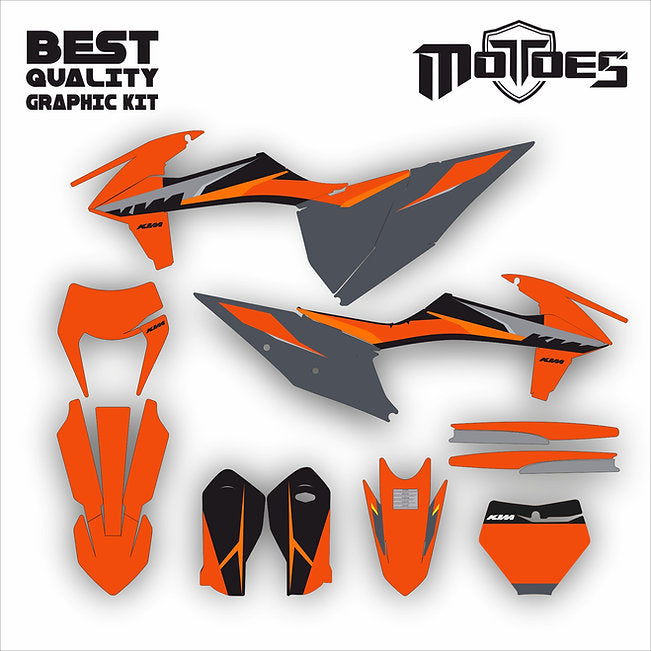 KIT DE ADHESIVOS PARA KTM 2020 - 2023