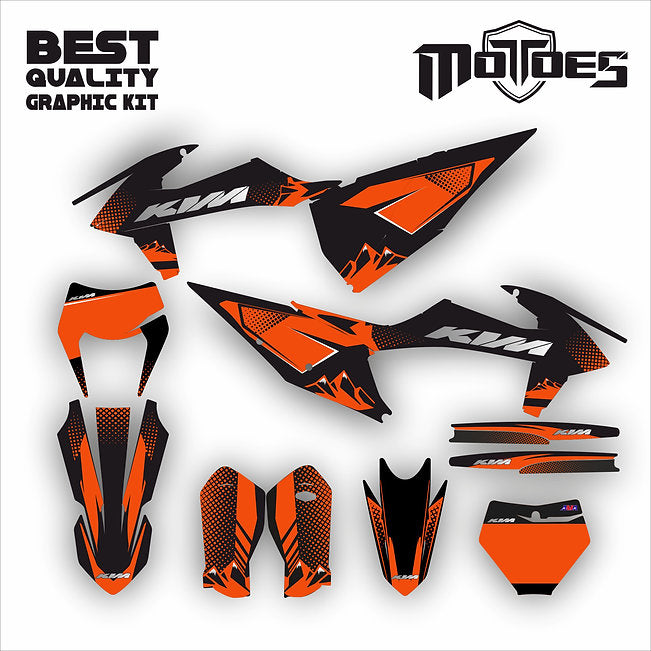 KIT DE ADHESIVOS PARA KTM 2020 - 2023