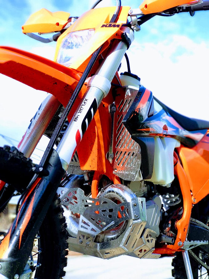 CUBRE CÁRTER CON PROTECCIÓN DE BUFANDA PARA KTM-HUSQVARNA TE-TPI-2017-2019