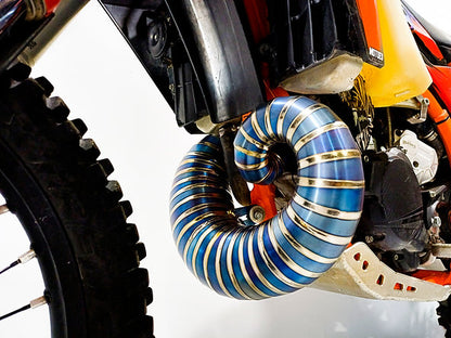 Bufanda de titanio para KTM / HUSQVARNA / GASGAS TBI 250-300 2T (2023-2026)