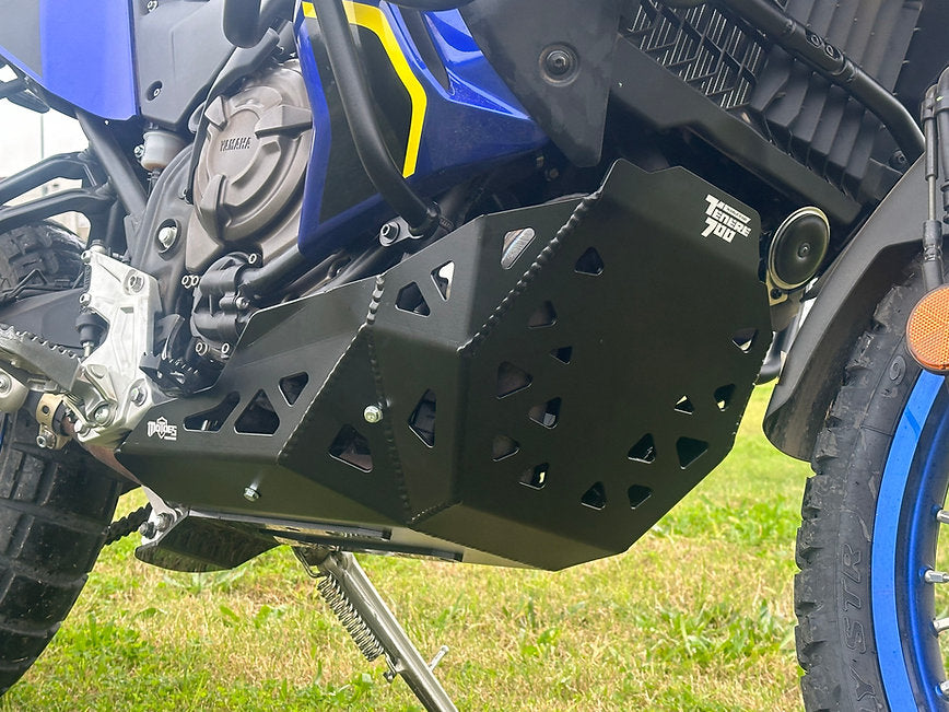 CUBRE CÁRTER CON PROTECTOR DE BIELETAS YAMAHA TENERE 700 WORLD RAID 2022 - 2023