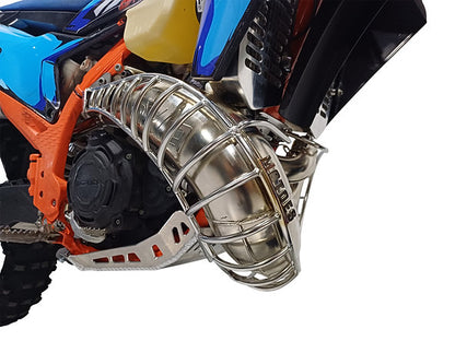 PROTECTOR DE BUFANDA TIPO JAULA PARA ESCAPE DE OXA - KTM-HSQ-GG 2023-26 TBI