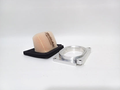 Kit de filtro de aire de alto flujo para Yamaha Ténéré 700 con brida de aluminio CNC