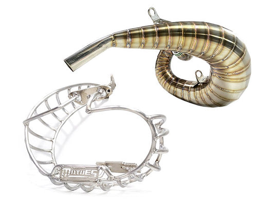 PROTECTOR DE BUFANDA TIPO JAULA PARA ESCAPE DE MOTOES - KTM-HSQ-GG 2023-26 TBI