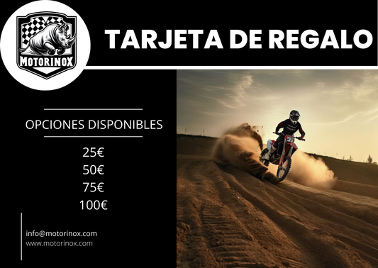 TARJETA DE REGALO DE MOTORINOX