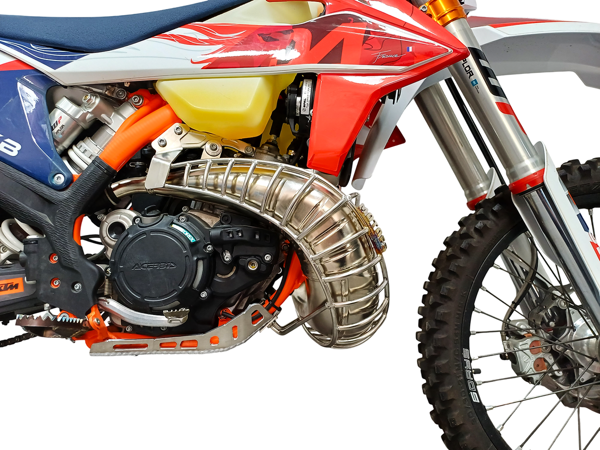 PROTECTOR DE  BUFANDA TIPO JAULA CON CUBRECARTER PARA KTM-HUSQVARNA-GASGAS 250/300 TPI 2020-2023