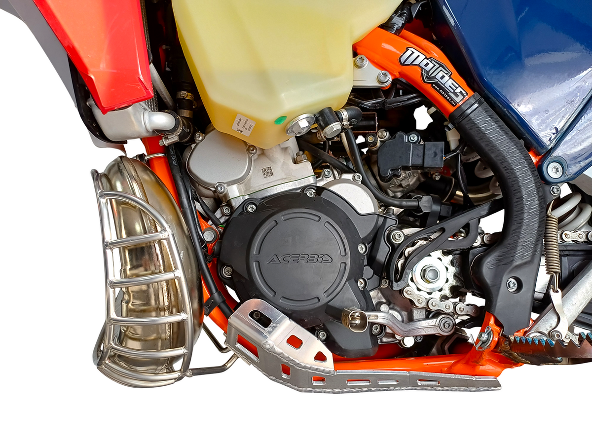 PROTECTOR DE  BUFANDA TIPO JAULA CON CUBRECARTER PARA KTM-HUSQVARNA-GASGAS 250/300 TPI 2020-2023
