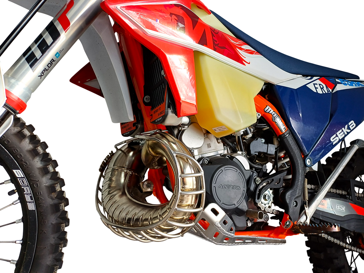PROTECTOR DE  BUFANDA TIPO JAULA CON CUBRECARTER PARA KTM-HUSQVARNA-GASGAS 250/300 TPI 2020-2023