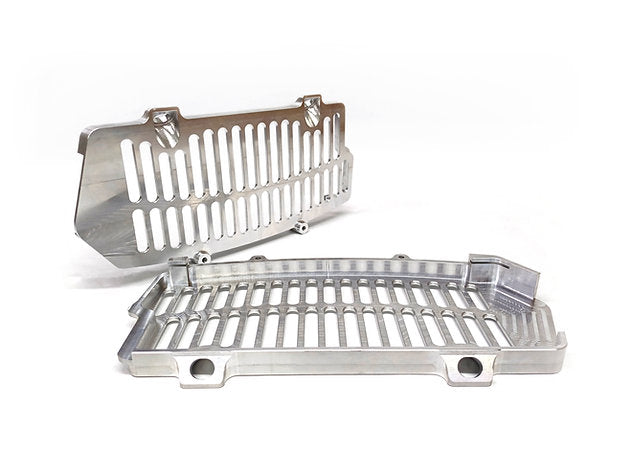 Protección de radiador para KTM / HUSQVARNA / GASGAS, mecanizada en CNC a partir de Bloque de aluminio macizo