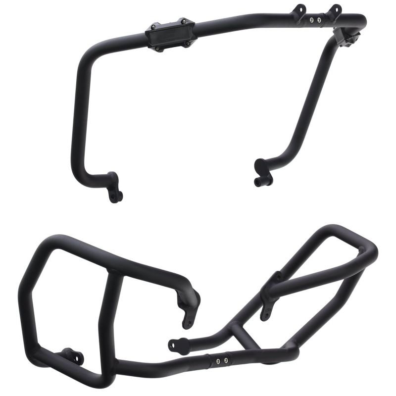 Defensas laterales y de motor trail aluminio texturado CROSSPRO KTM 790 y 890 Adventure 19-22