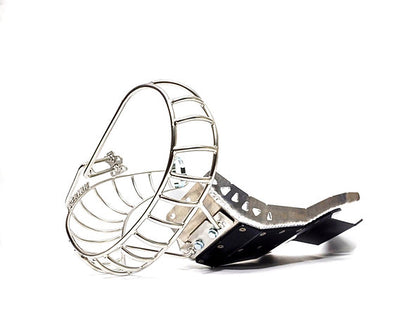 Protector de bufanda tipo jaula para escape RIEJU 250 / 300 2T (2025–2026)